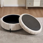 40.4W Modern Swivel Accent Chair,Swivel Single Sofa Chair with Ottoman