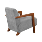 Luxurious Solid Wood Accent Chair for Stylish Living Rooms