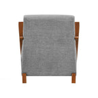 Luxurious Solid Wood Accent Chair for Stylish Living Rooms