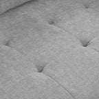 91.5 L-Shaped 4 Seater Sectional Sofa Couch with Pull-Out Bed, Hidden Storage and Functional Armrests, for Living Room