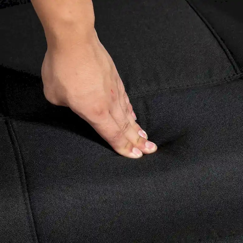 Manual Recliner Chair with 135° Recline, 360° Swivel & Adjustable Footrest