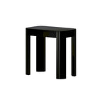 Plank and Beam Contour Rectangular Side Table - 25