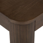 Plank and Beam Contour Rectangular Side Table - 25