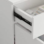 1-Drawer Reception Computer Desk with Door