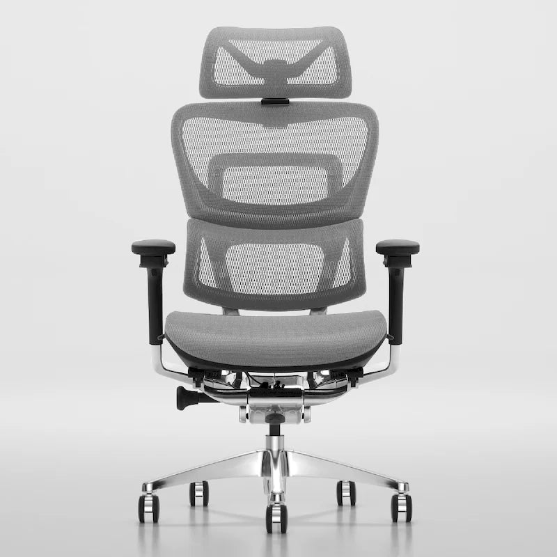 High Back Ergonomic Office Chair with Wire Control Mechanism – No Footrest