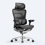 High Back Ergonomic Office Chair with Wire Control Mechanism – No Footrest