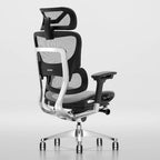 High Back Ergonomic Office Chair with Wire Control Mechanism – No Footrest