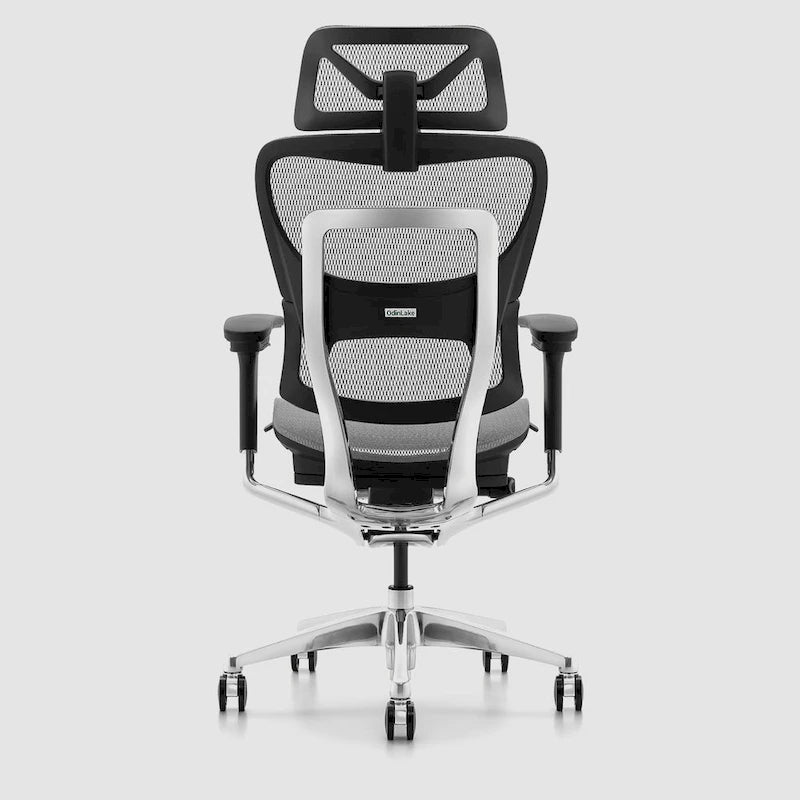 High Back Ergonomic Office Chair with Wire Control Mechanism – No Footrest