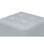 Transitional Square Button Tufted Ottoman