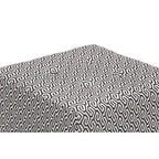 Transitional Square Button Tufted Ottoman