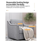 Swivel Accent Chairs for Living Room, 360 Degree Barrel Chairs Arm Chairs for Bedroom Living Room Chair Bedroom Chair