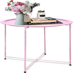 Tray Metal Side Table