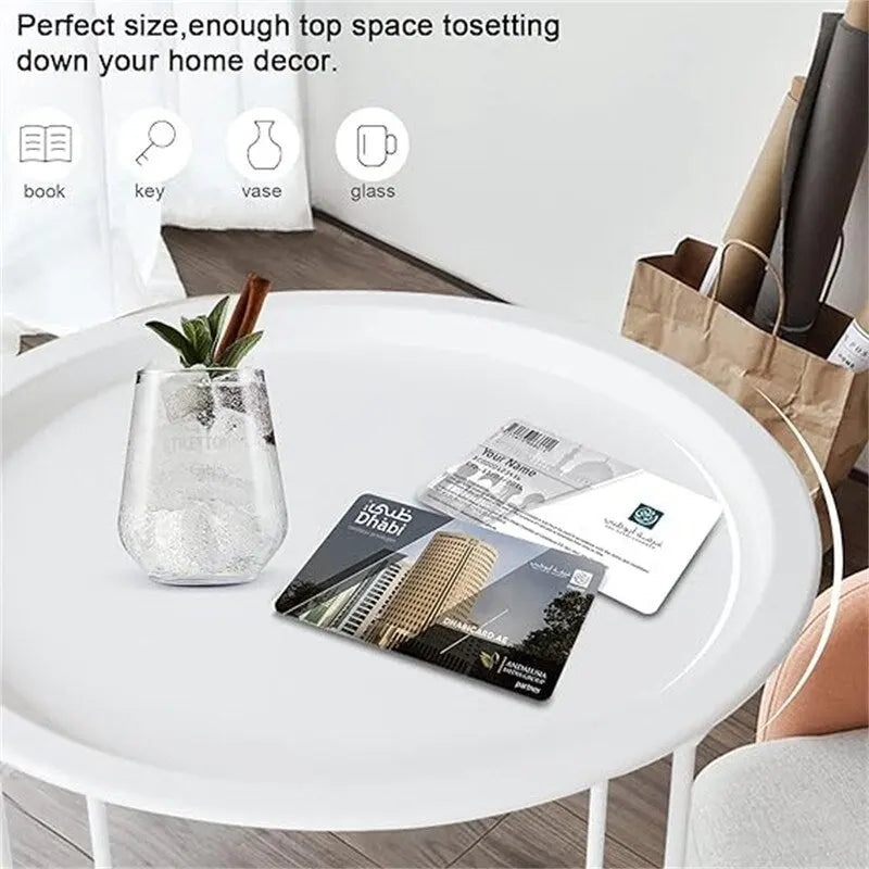 Tray Metal Side Table
