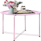 Tray Metal Side Table