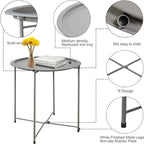 Tray Metal Side Table