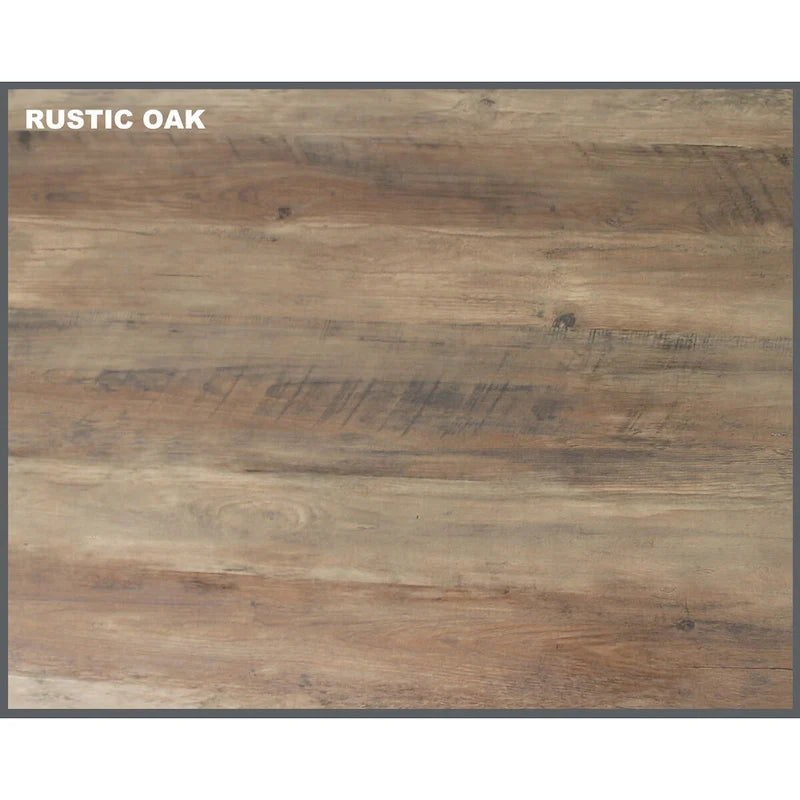 Farmhouse Rustic Oak Four-Door Credenza File Cabinet - 64.7"W x 15.8"D x 29.7"H