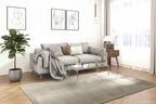 32 Long Rectangle All Acrylic 15mm Thick Waterfall Coffee Table, Clear