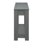 Console Table/Sofa Table with Storage Drawers and Bottom Shelf for Entryway Hallway