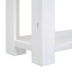 Console Table/Sofa Table with Storage Drawers and Bottom Shelf for Entryway Hallway