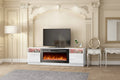 TV Stand with 36 Electric Fireplace, Entertainment Center, and Console for TVs up to 80 for Living Room - 73 inches in width